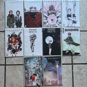 DESCENDER Comic (LOT OF 10) Vol. 4, 15, 16, 19, 20, 21, 22, 23, 27, & 28